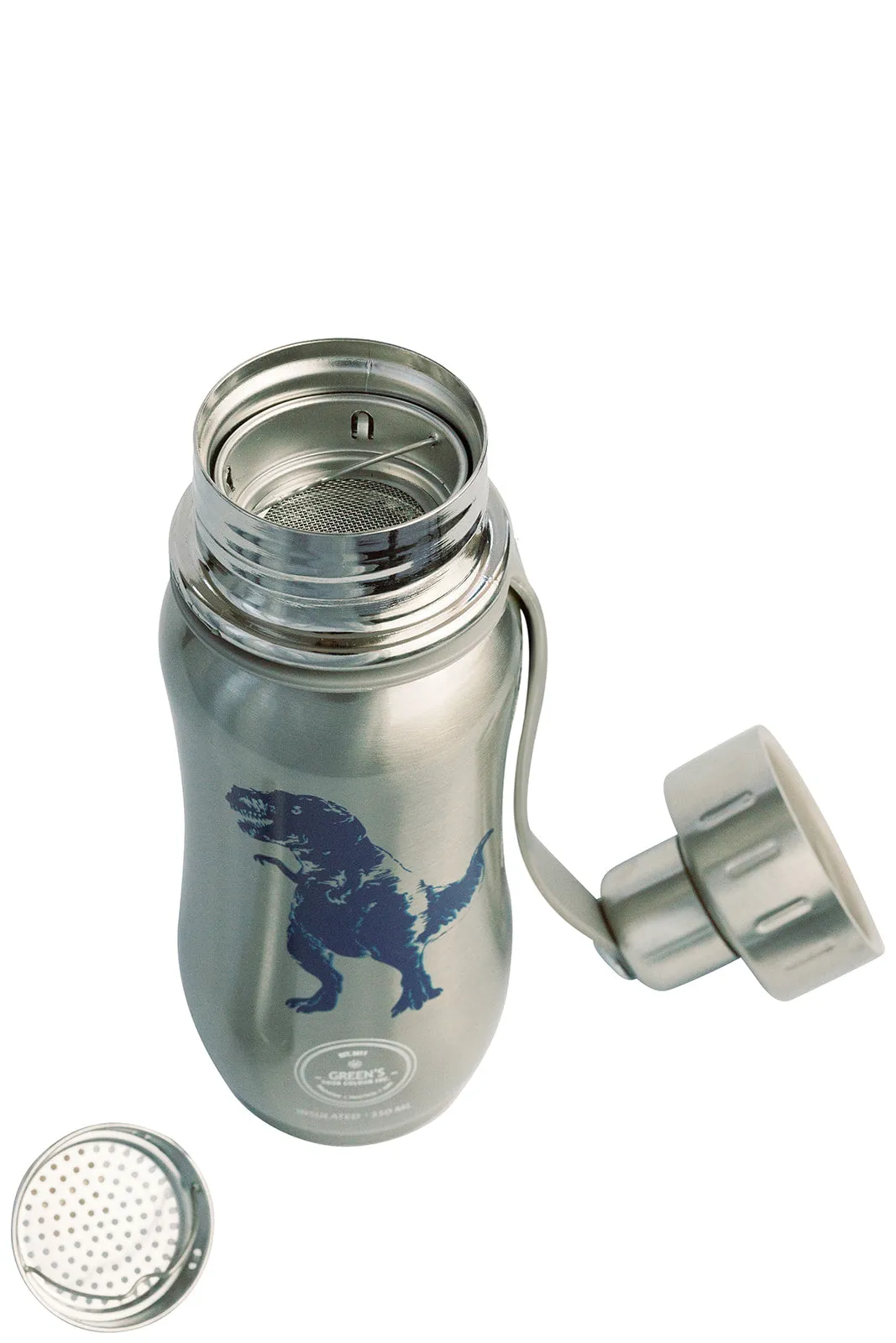 350 ml 'Dino Stomper' Silver