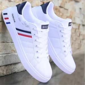 Amozae- Men Shoes Flat Summer Breathable Shoes Light Casual Shoes Male Tenis Masculino Sneakers White Business Travel Shoees