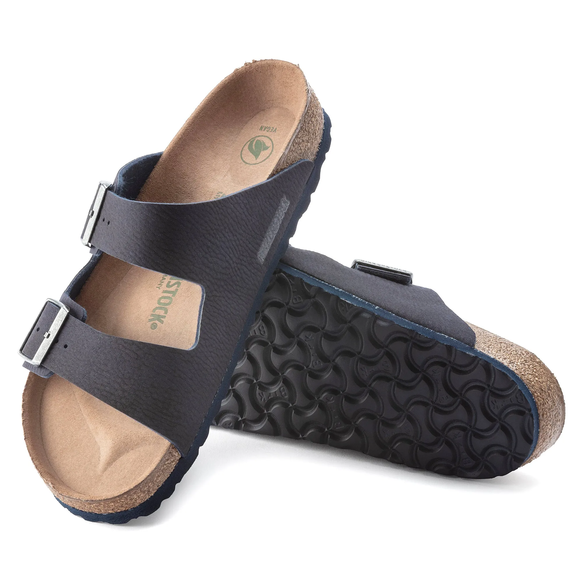 Arizona Vegan BirkiBuc in Desert Dust Indigo Blue