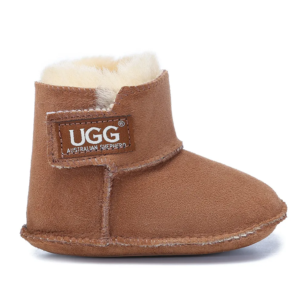 AUSTRALIAN SHEPHERD UGG Australian Sheepskin Baby Bootie With Gift Box Eliana #AS3049K