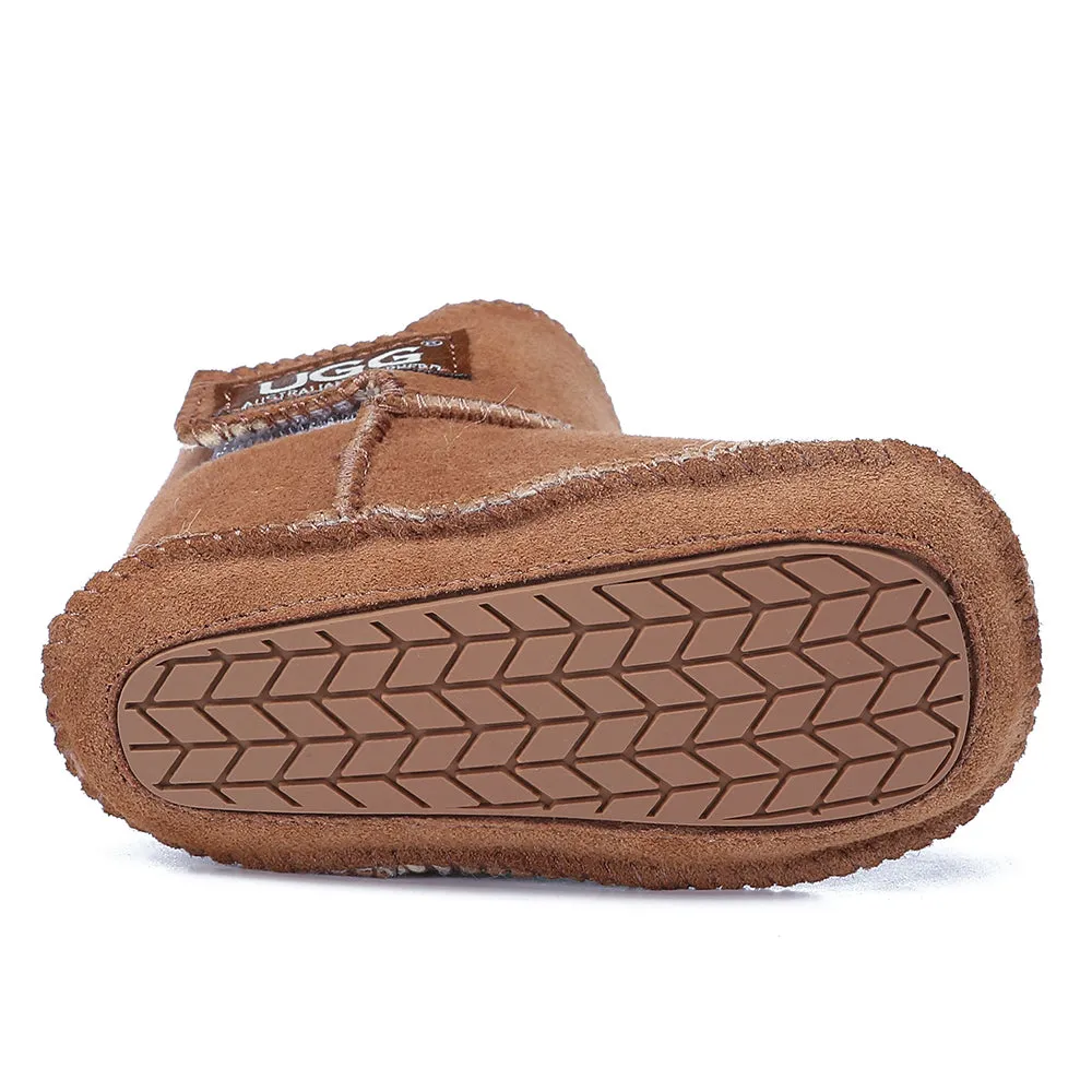 AUSTRALIAN SHEPHERD UGG Australian Sheepskin Baby Bootie With Gift Box Eliana #AS3049K