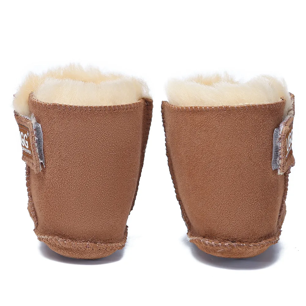 AUSTRALIAN SHEPHERD UGG Australian Sheepskin Baby Bootie With Gift Box Eliana #AS3049K