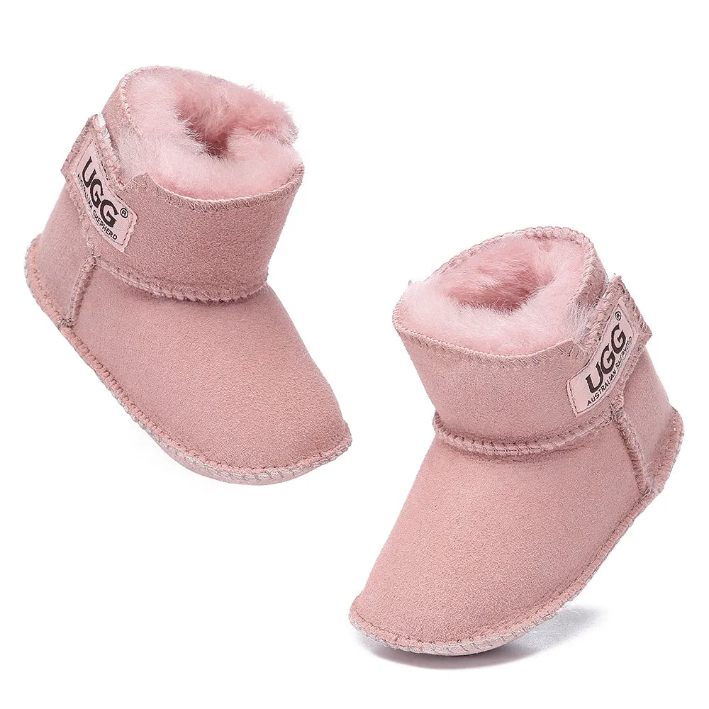 AUSTRALIAN SHEPHERD UGG Australian Sheepskin Baby Bootie With Gift Box Eliana #AS3049K