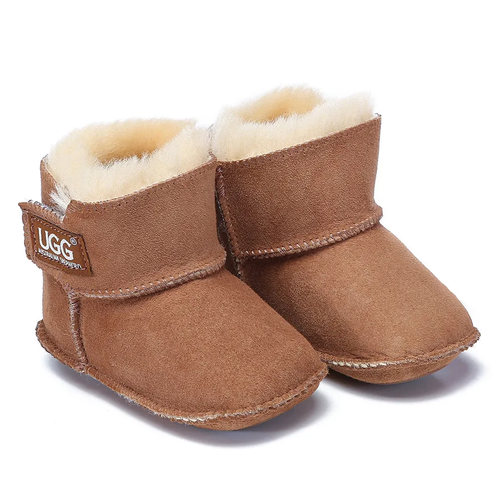 AUSTRALIAN SHEPHERD UGG Australian Sheepskin Baby Bootie With Gift Box Eliana #AS3049K