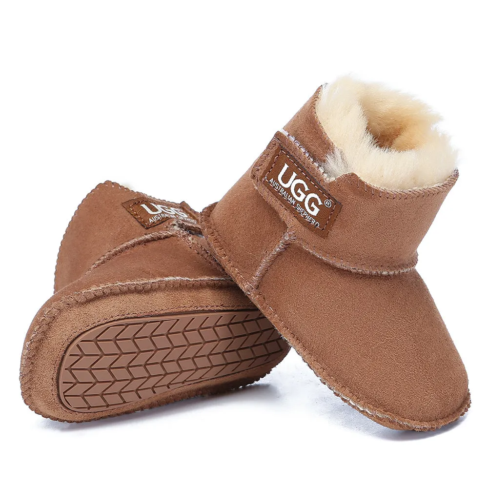 AUSTRALIAN SHEPHERD UGG Australian Sheepskin Baby Bootie With Gift Box Eliana #AS3049K