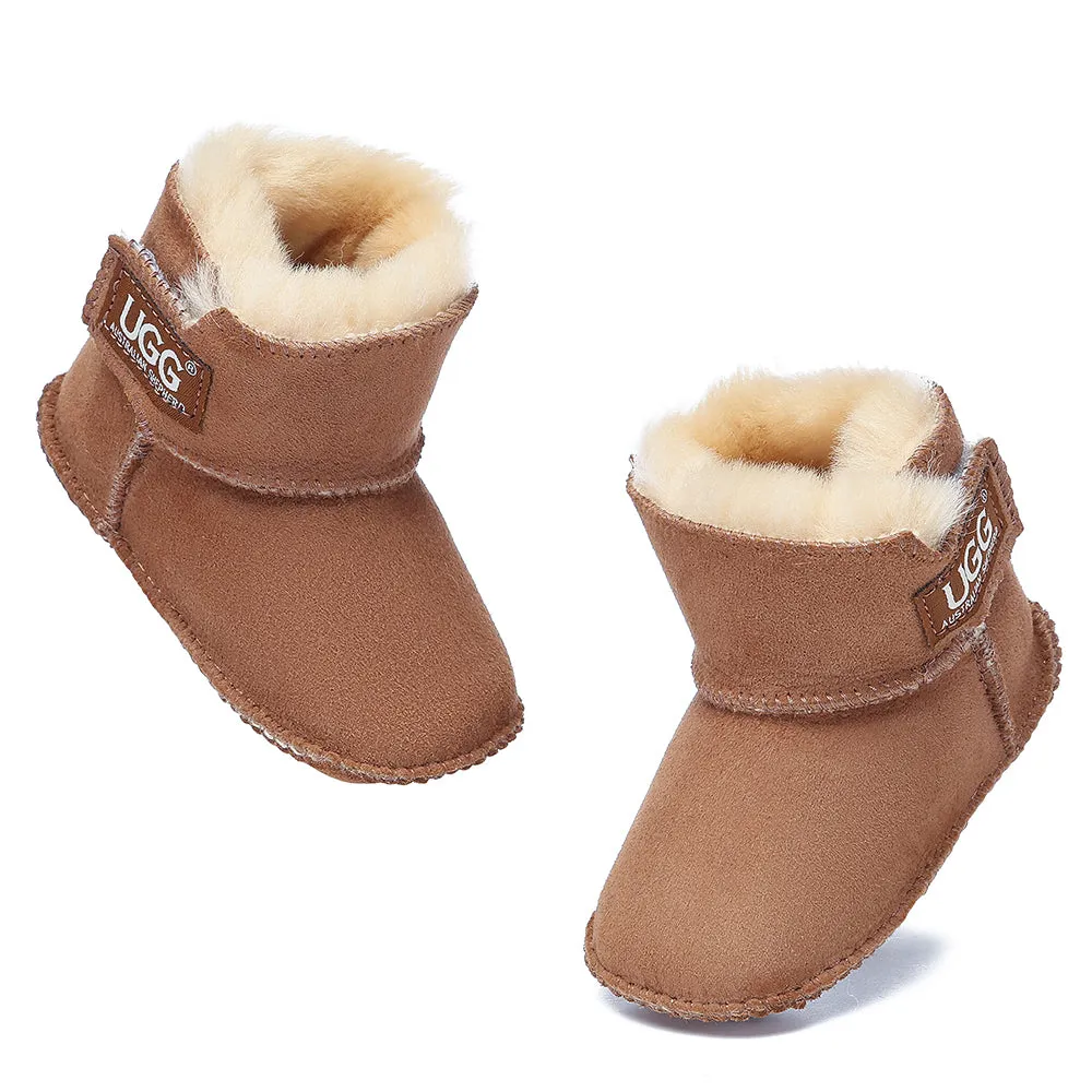 AUSTRALIAN SHEPHERD UGG Australian Sheepskin Baby Bootie With Gift Box Eliana #AS3049K