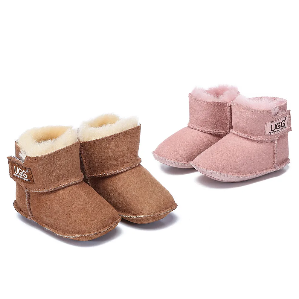 AUSTRALIAN SHEPHERD UGG Australian Sheepskin Baby Bootie With Gift Box Eliana #AS3049K