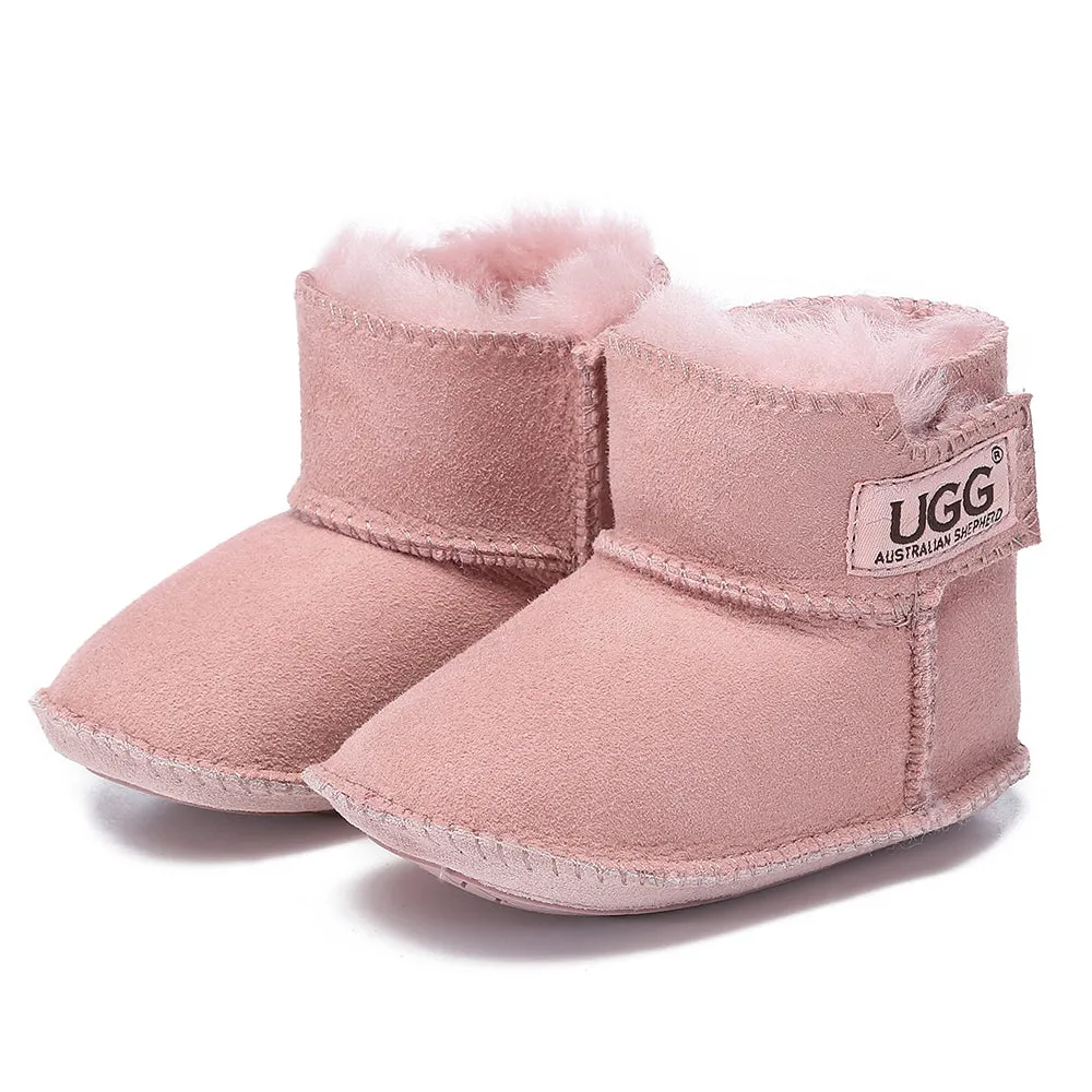 AUSTRALIAN SHEPHERD UGG Australian Sheepskin Baby Bootie With Gift Box Eliana #AS3049K