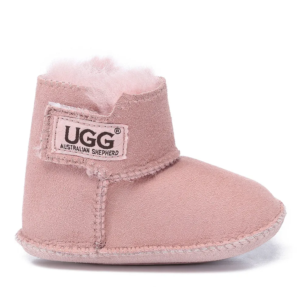 AUSTRALIAN SHEPHERD UGG Australian Sheepskin Baby Bootie With Gift Box Eliana #AS3049K