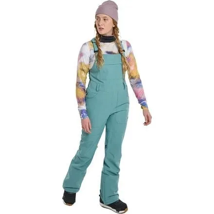 Avalon Overalls Pants - Women's Burton, Rock Lichen