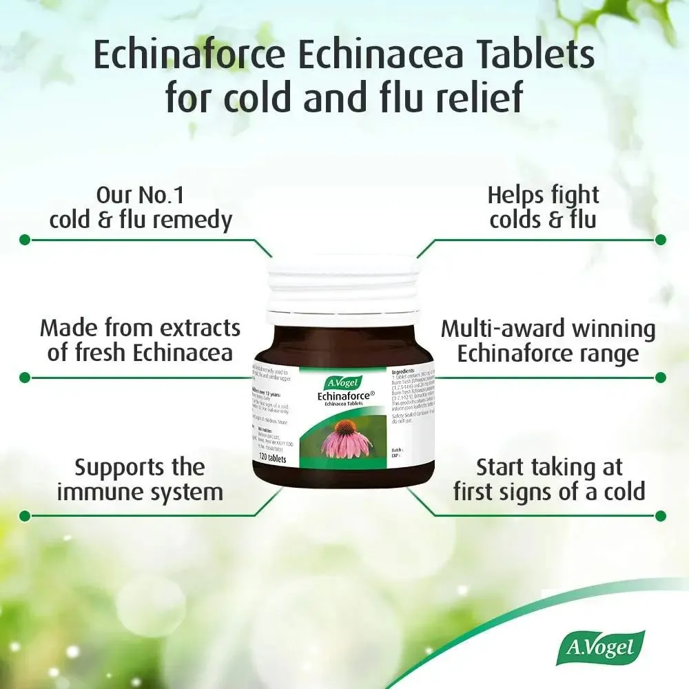 A.Vogel Echinaforce Echinacea Cold & Flu Tablets
