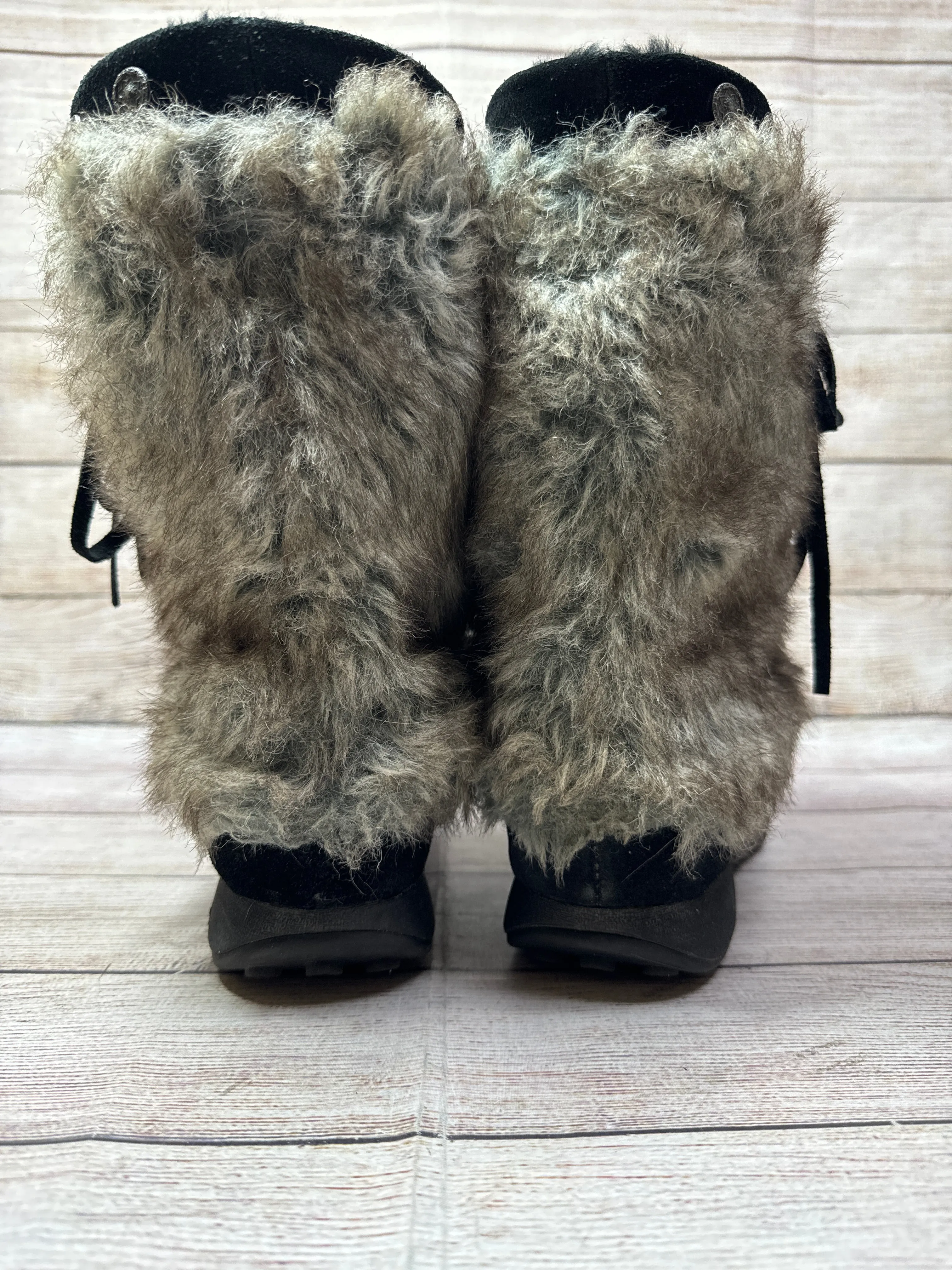 Boots Snow By Bass In Black, Size: 9.5