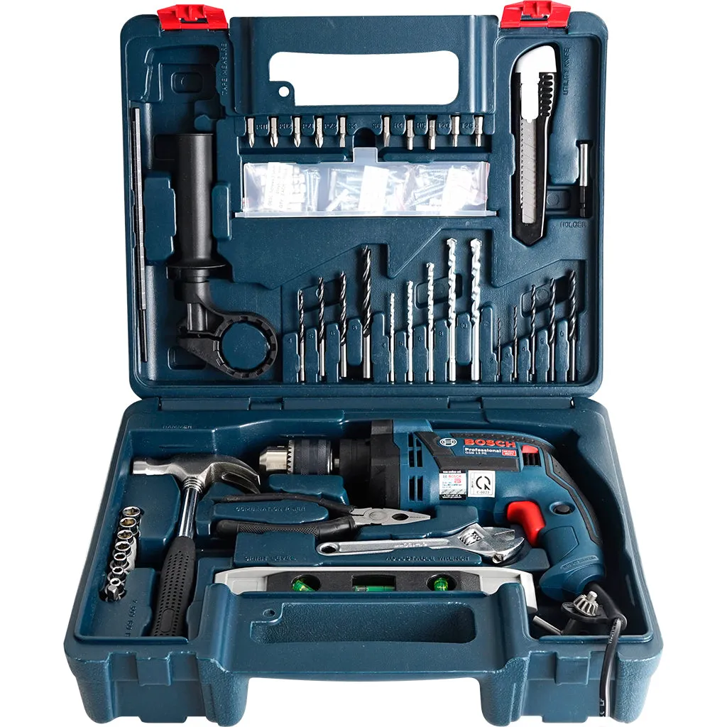 Bosch GSB 16 RE Set Professional Impact Drill With 100pcs Accessories 06012281L2