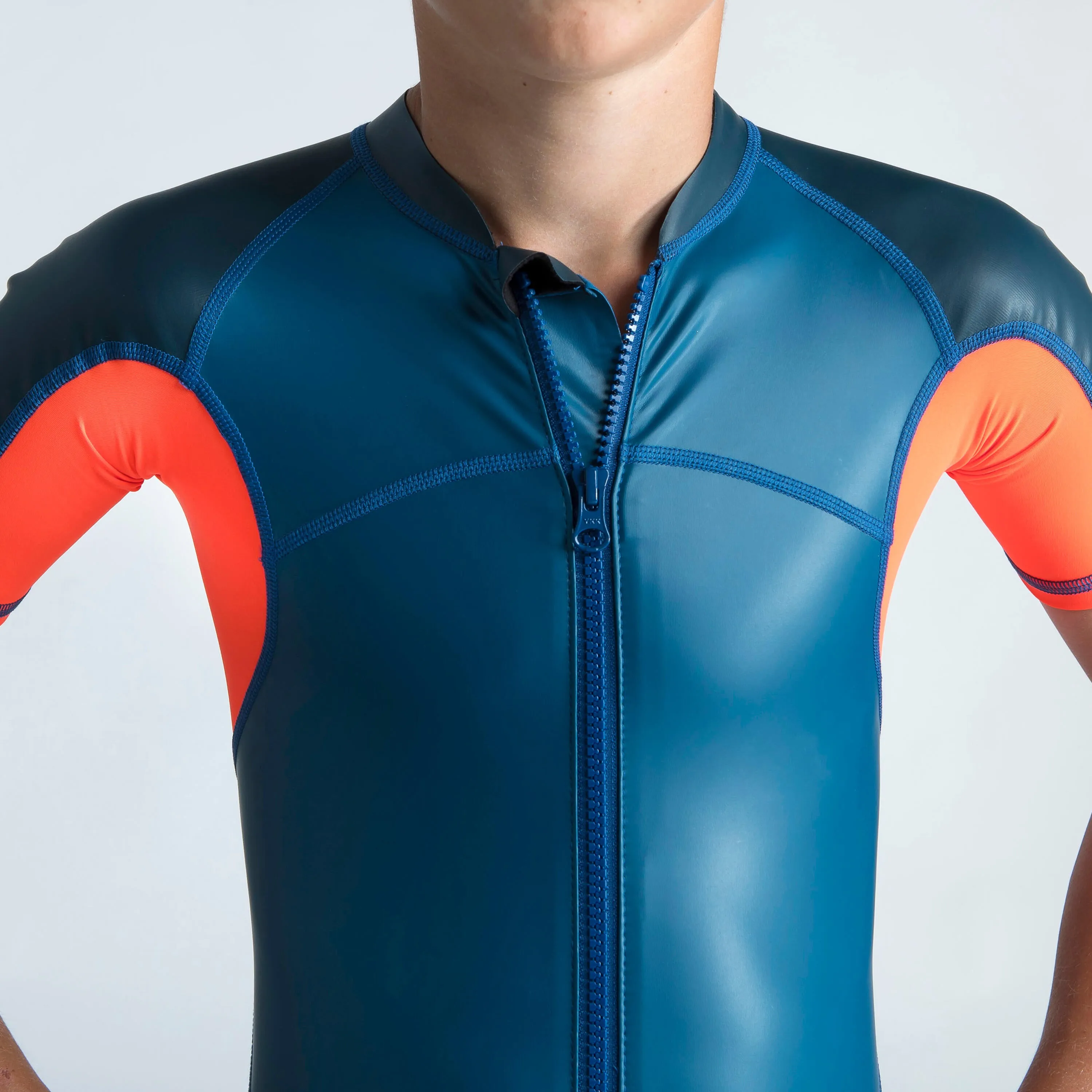 Boys' wetsuit 100 Kloupi