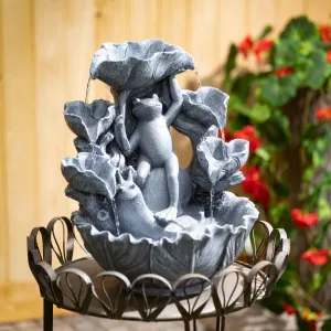 Garden water fountain