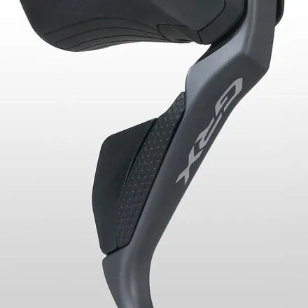 GRX ST-RX815 Di2 shift lever and Shimano disc brake caliper, black
