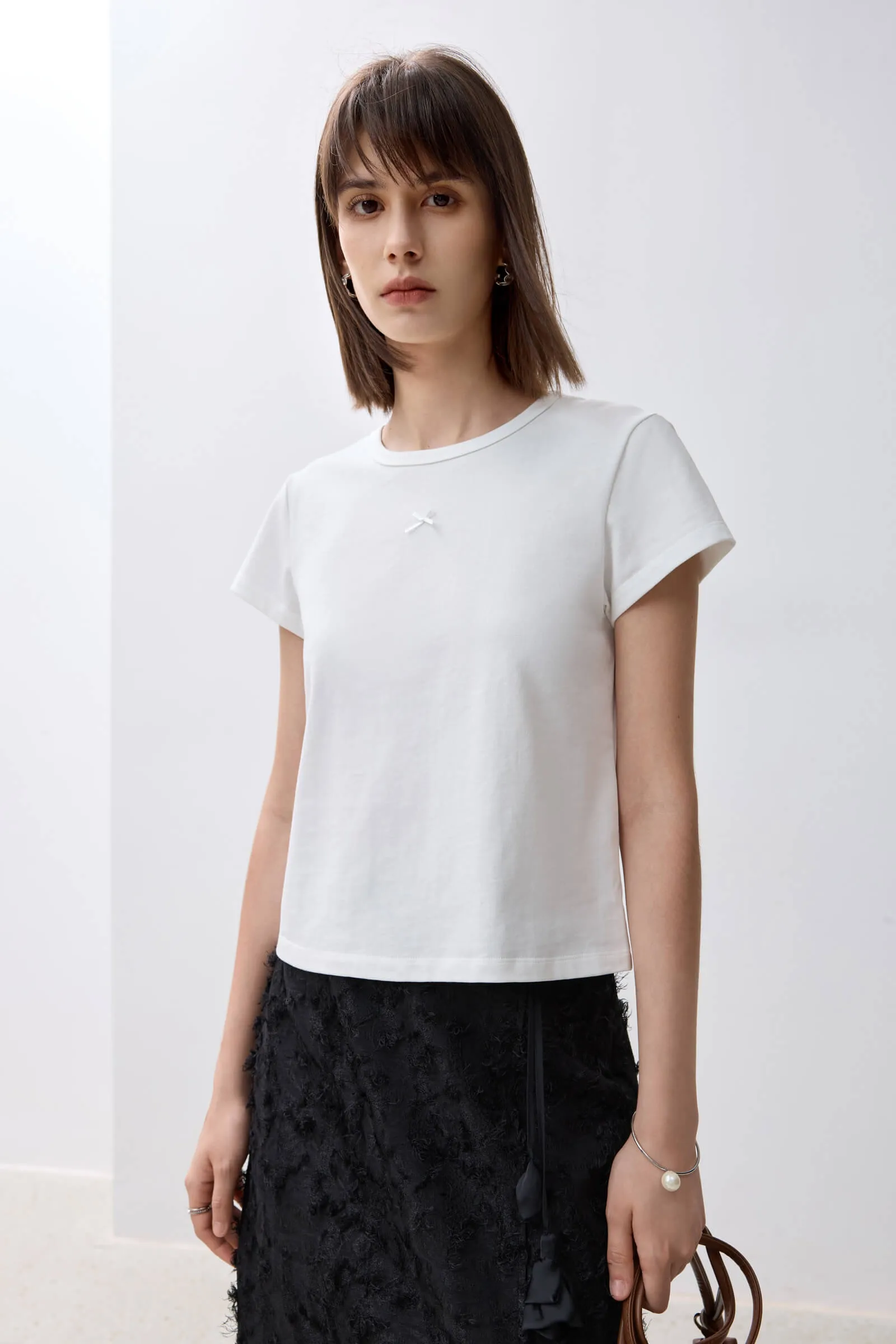 LILY Minimalist Cotton Tee