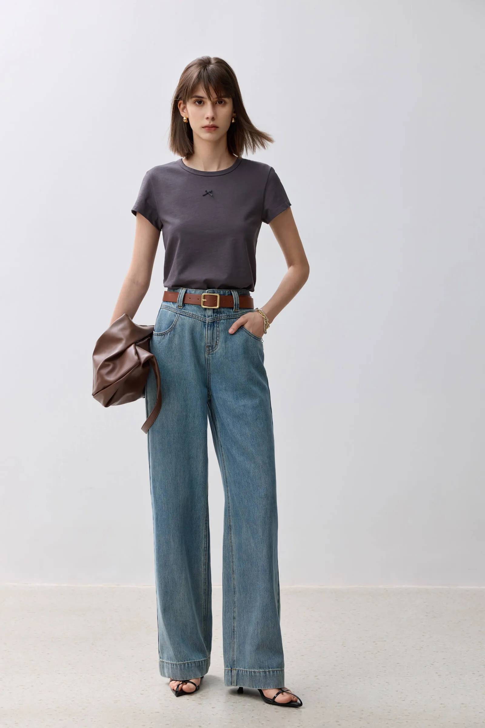 LILY Minimalist Cotton Tee