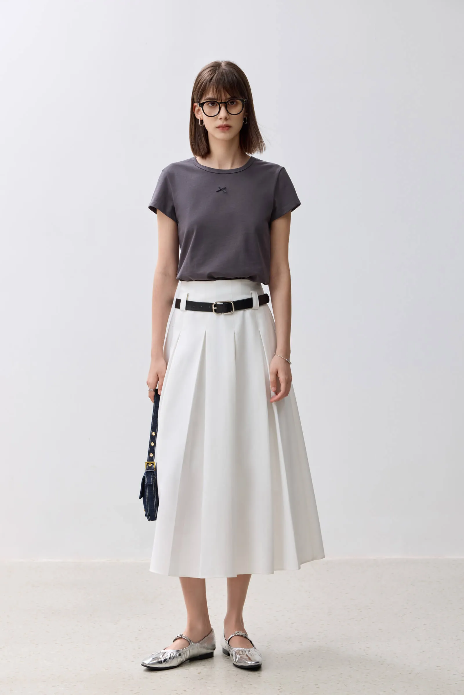 LILY Minimalist Cotton Tee