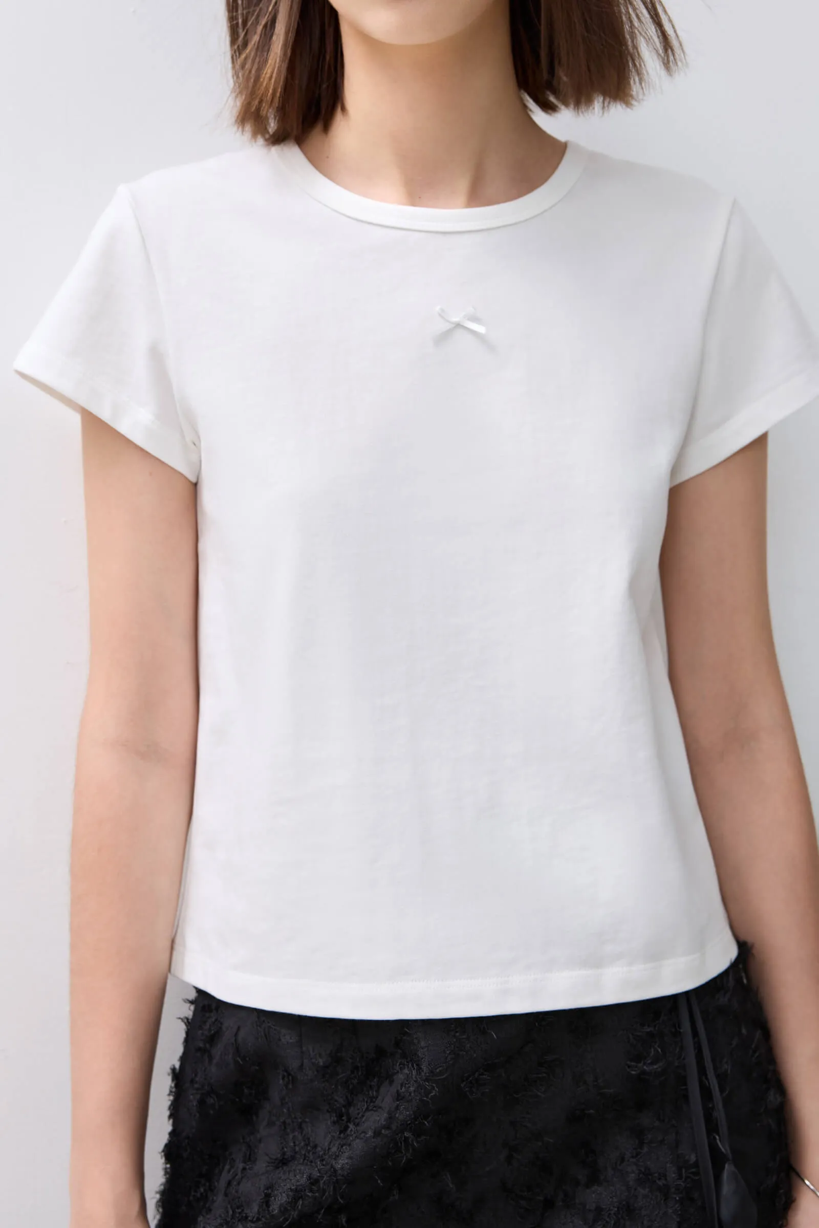 LILY Minimalist Cotton Tee