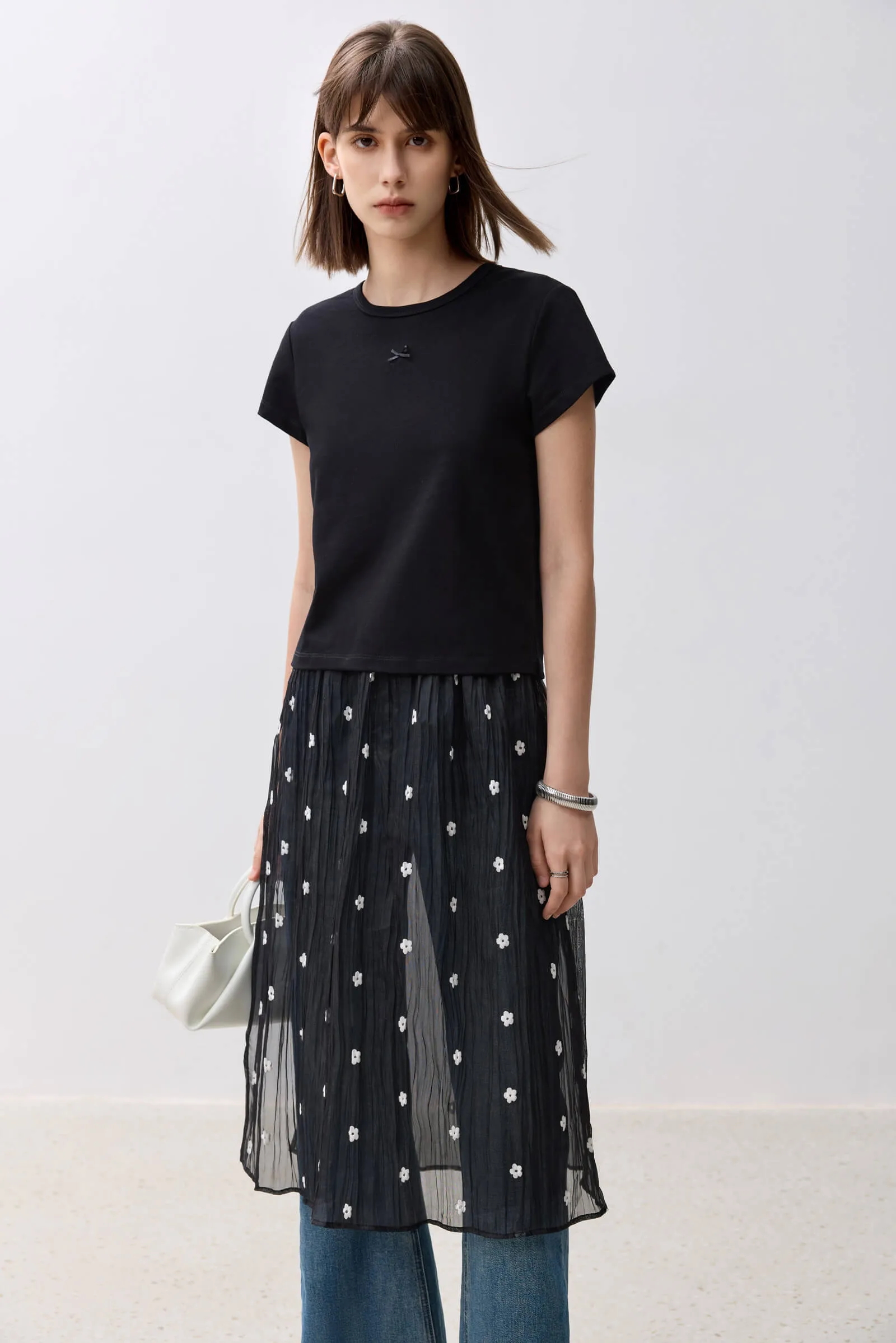LILY Minimalist Cotton Tee
