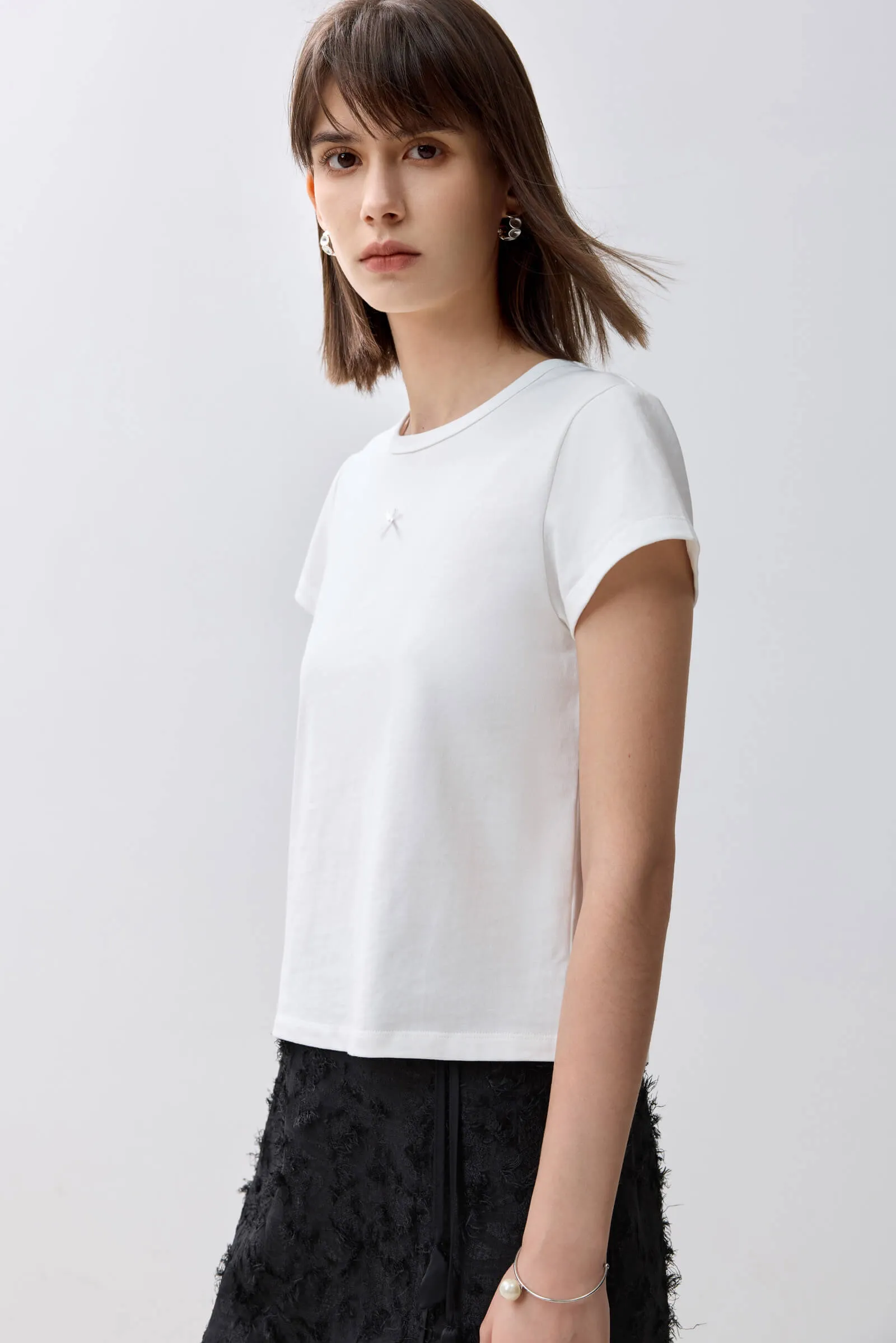 LILY Minimalist Cotton Tee