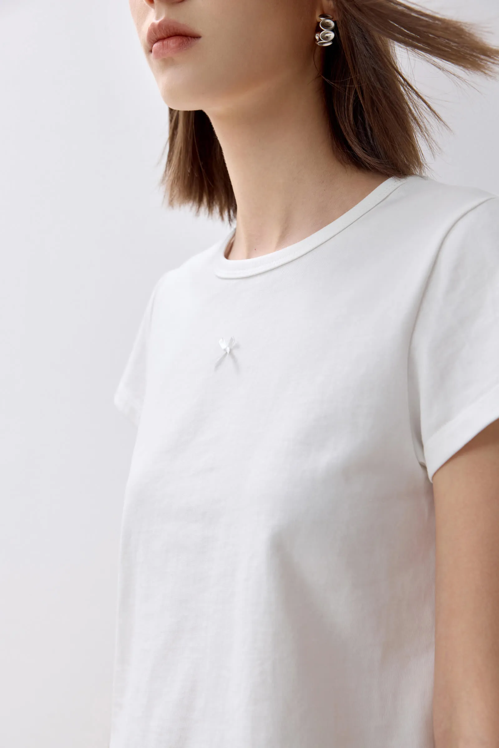 LILY Minimalist Cotton Tee