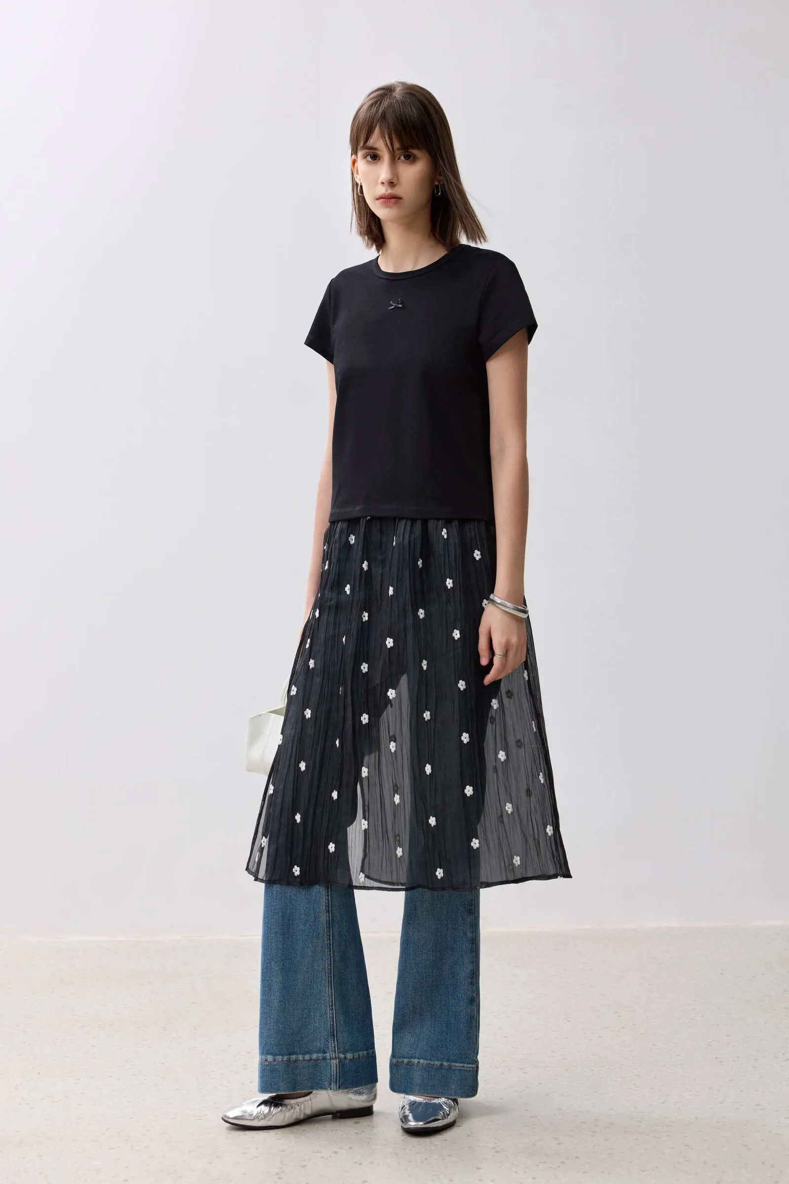 LILY Minimalist Cotton Tee