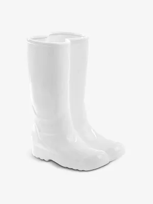 Porcelain Rainboots umbrella stand 36cm
