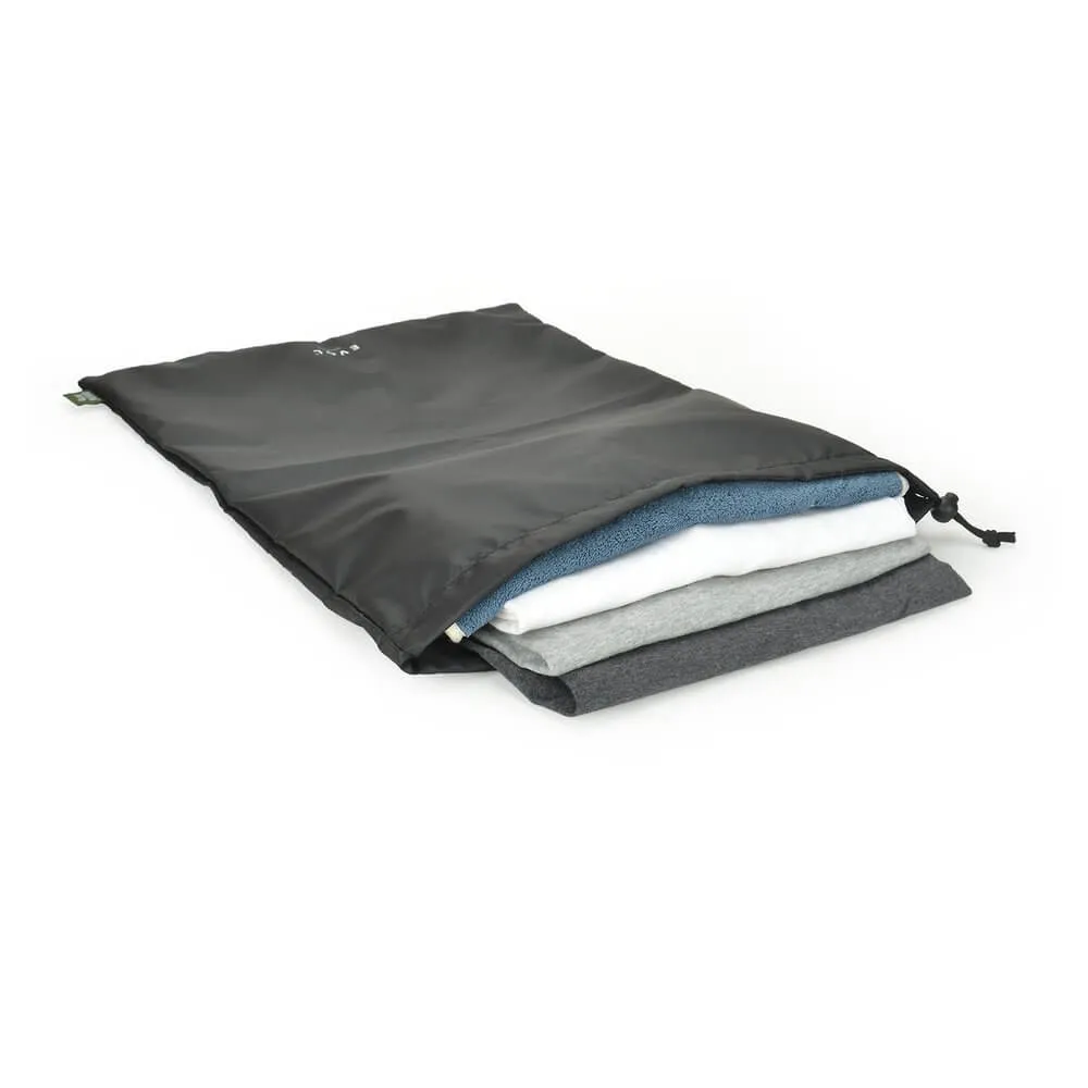 Recycled Travel Laundry Bag Black