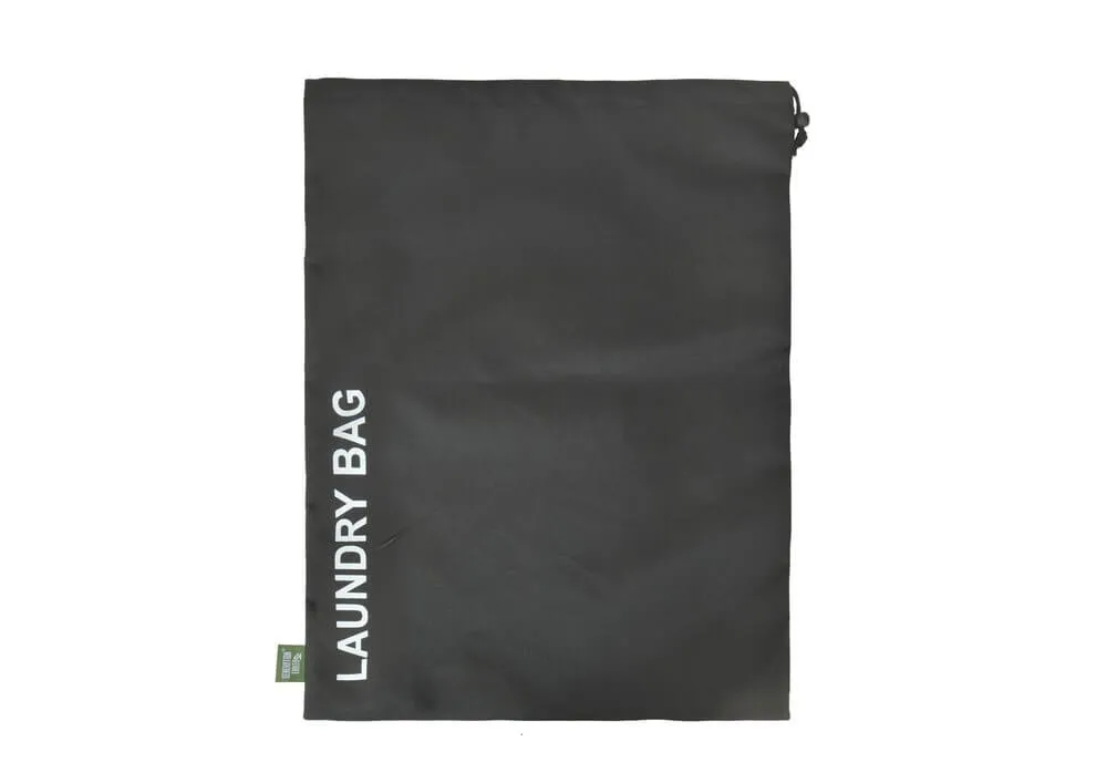 Recycled Travel Laundry Bag Black