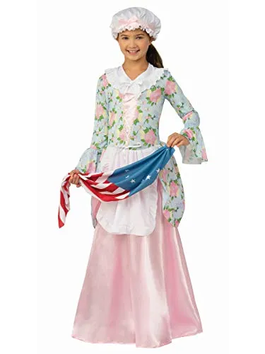 Rubie's Patriotic Colonial Girl Costume L