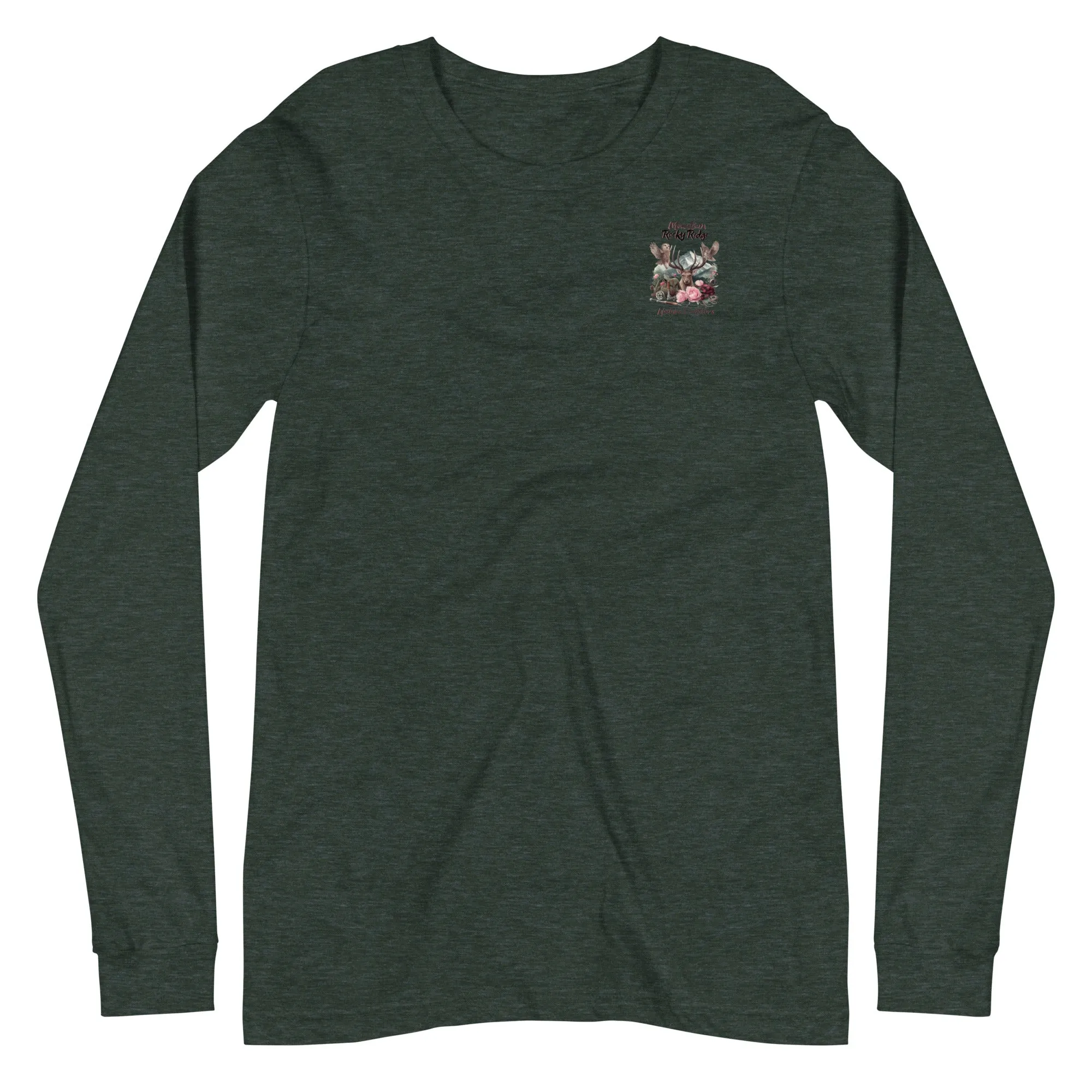 Unisex Long Sleeve Tee  Exclusive Love Life Live Outdoors MRRL&O Print Designs