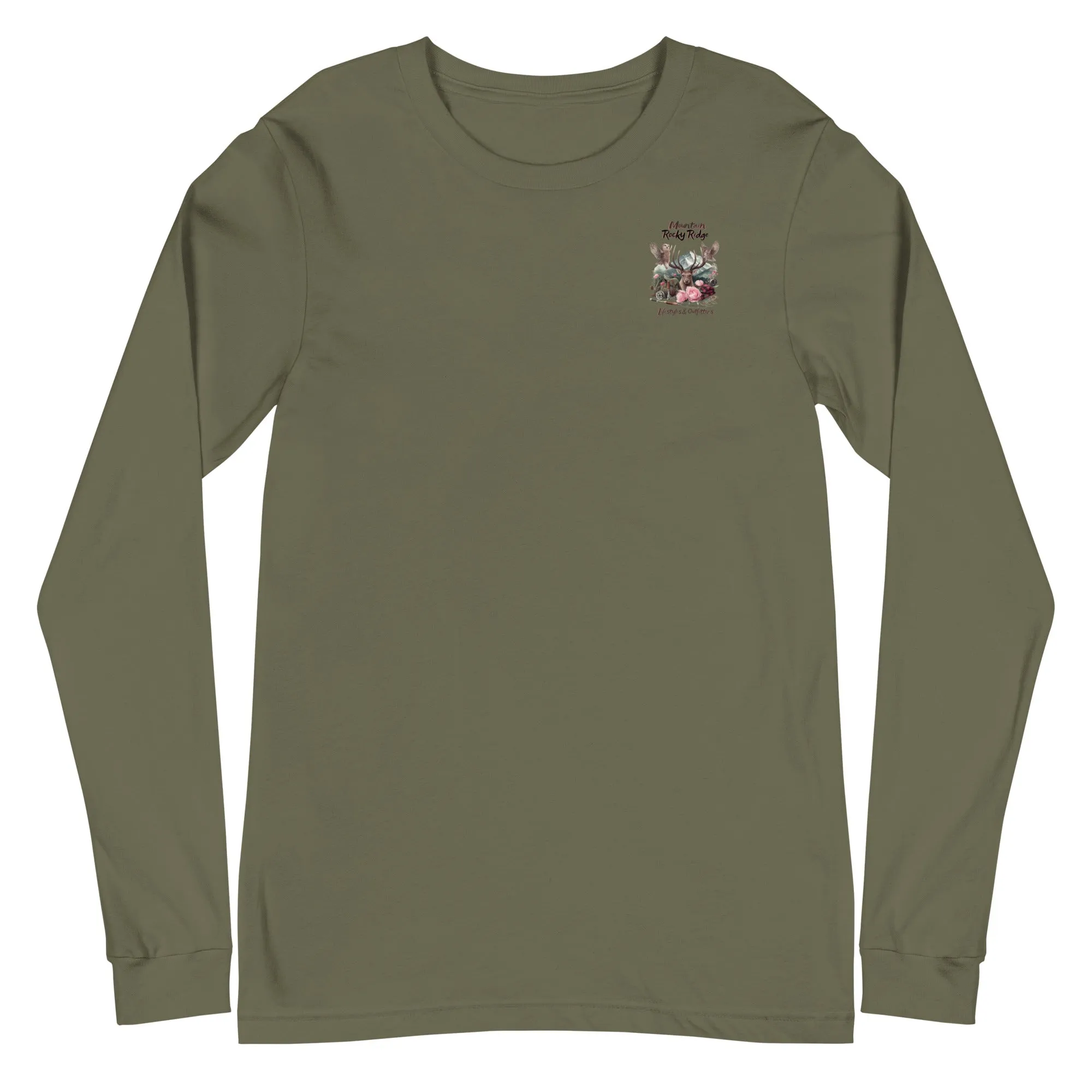 Unisex Long Sleeve Tee  Exclusive Love Life Live Outdoors MRRL&O Print Designs