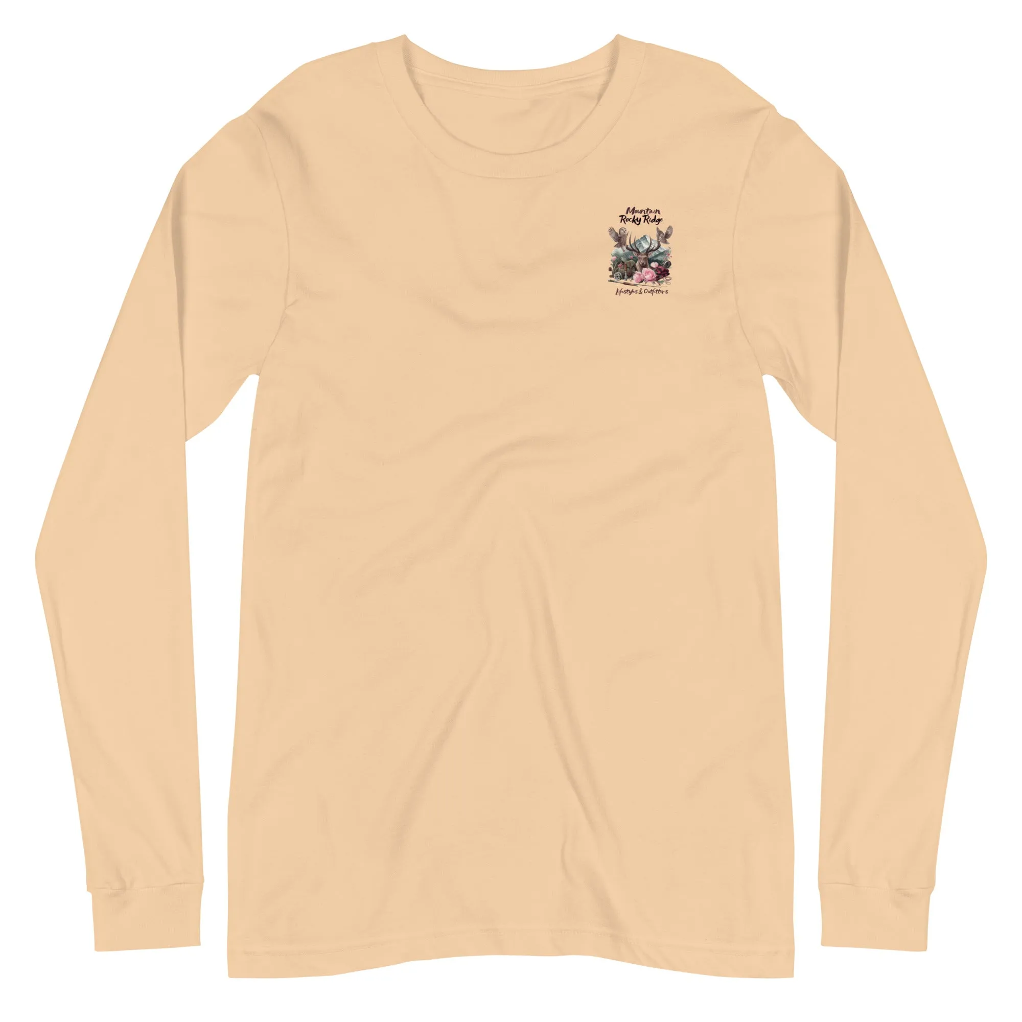 Unisex Long Sleeve Tee  Exclusive Love Life Live Outdoors MRRL&O Print Designs