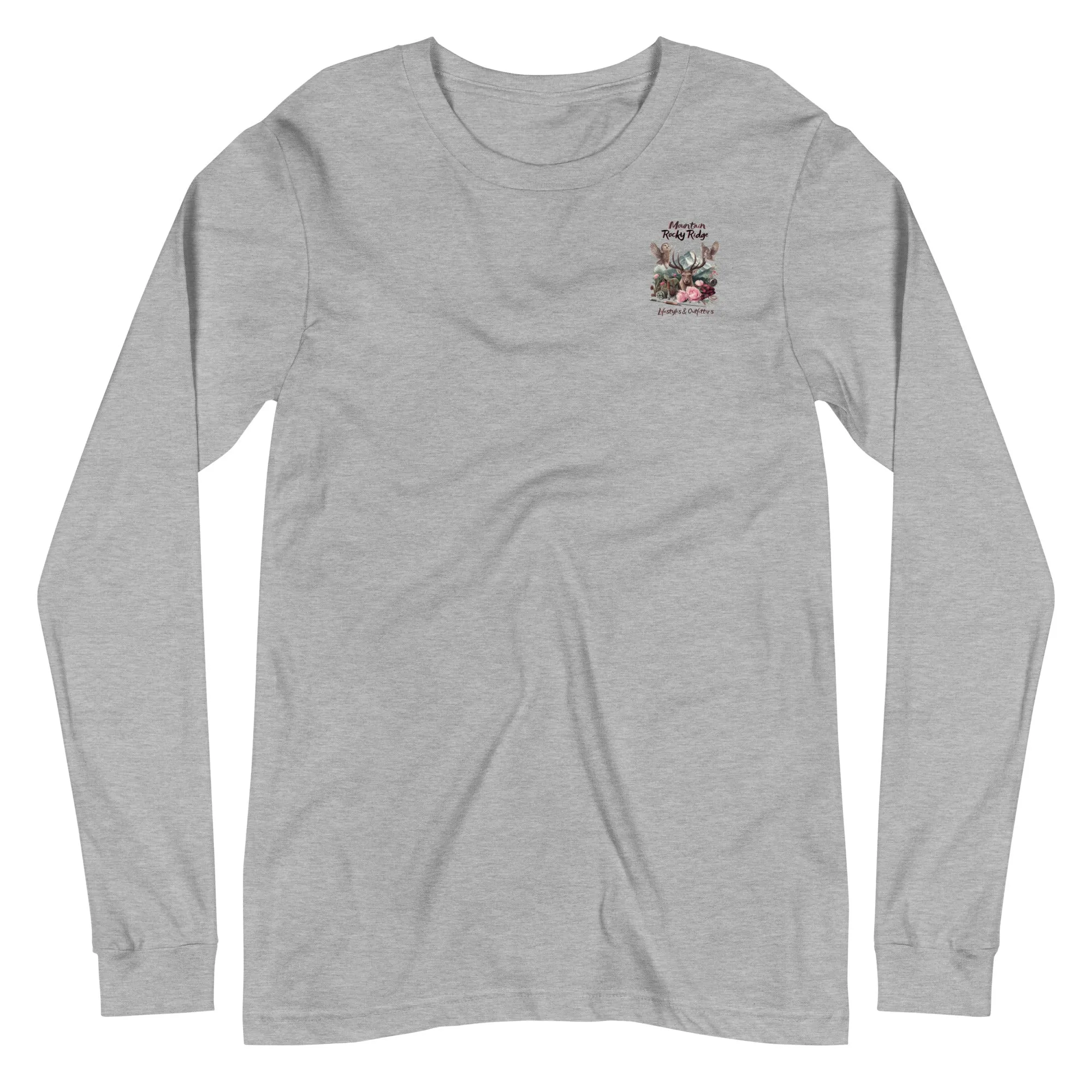 Unisex Long Sleeve Tee  Exclusive Love Life Live Outdoors MRRL&O Print Designs