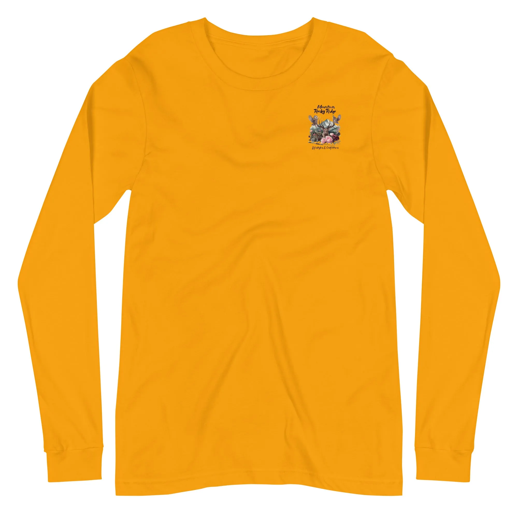 Unisex Long Sleeve Tee  Exclusive Love Life Live Outdoors MRRL&O Print Designs