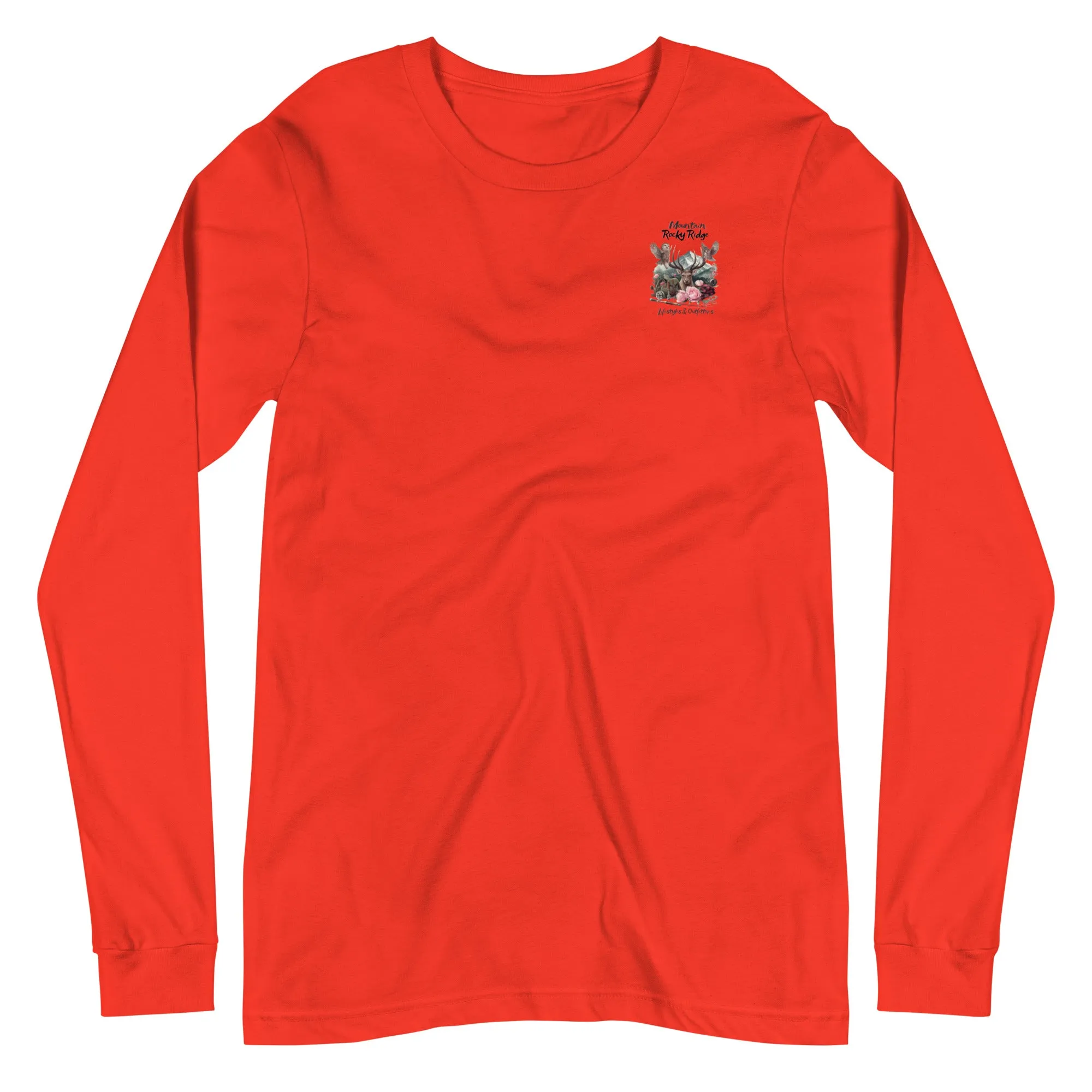 Unisex Long Sleeve Tee  Exclusive Love Life Live Outdoors MRRL&O Print Designs