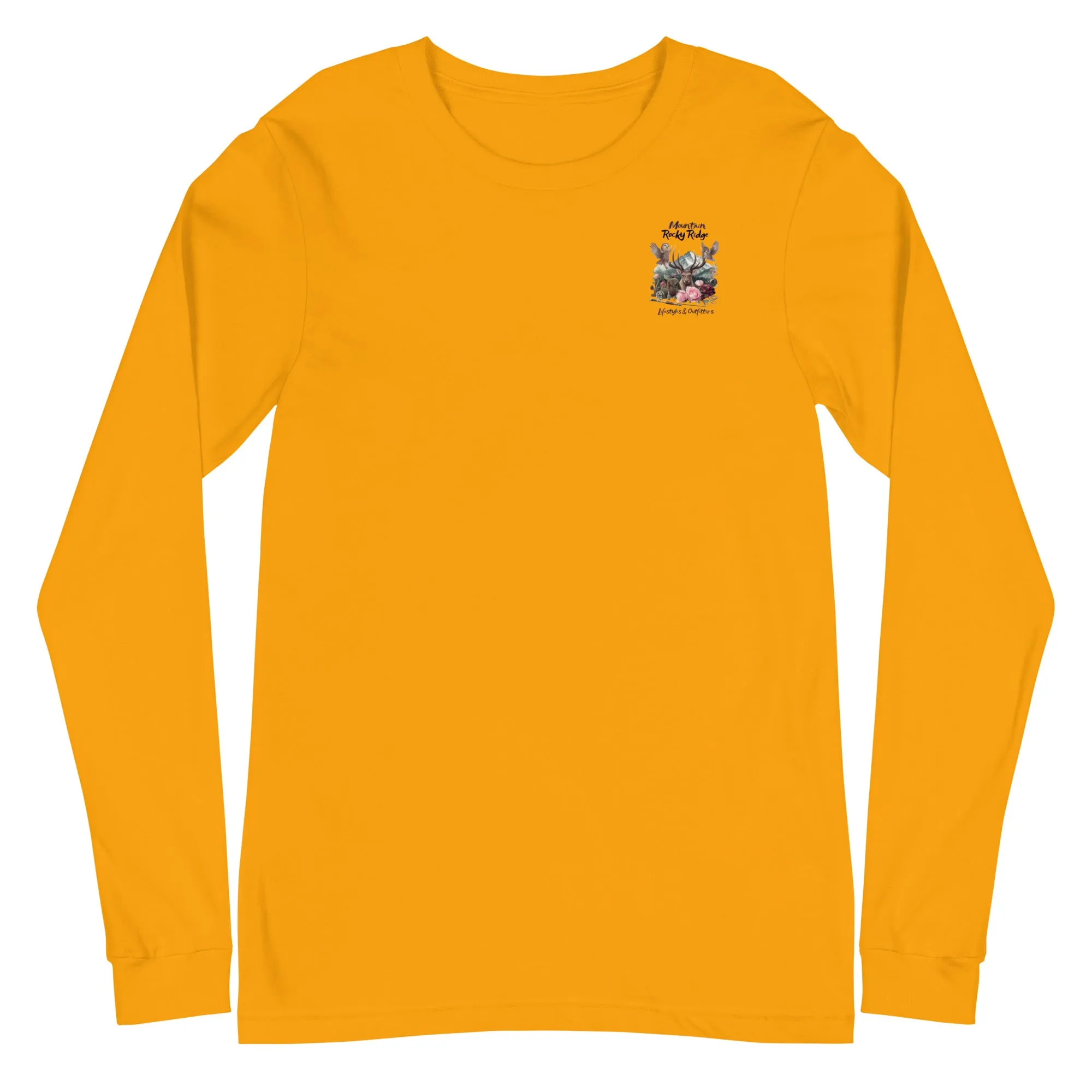 Unisex Long Sleeve Tee  Exclusive Love Life Live Outdoors MRRL&O Print Designs