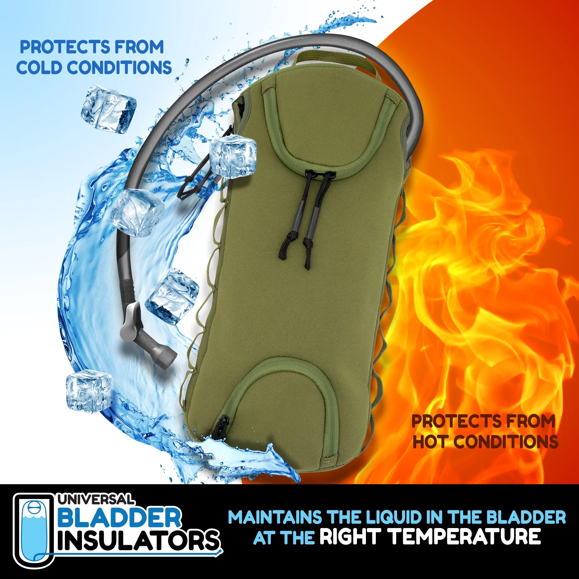 Universal Water Bladder Insulator