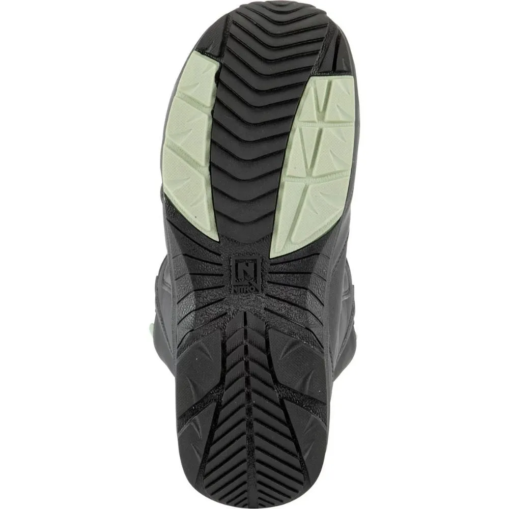Womens Flora TLS Black-Mint 2022 Snowboard Boots