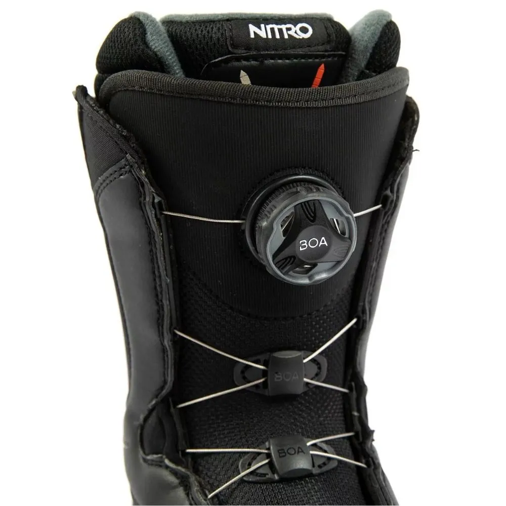 Womens Flora TLS Black-Mint 2022 Snowboard Boots